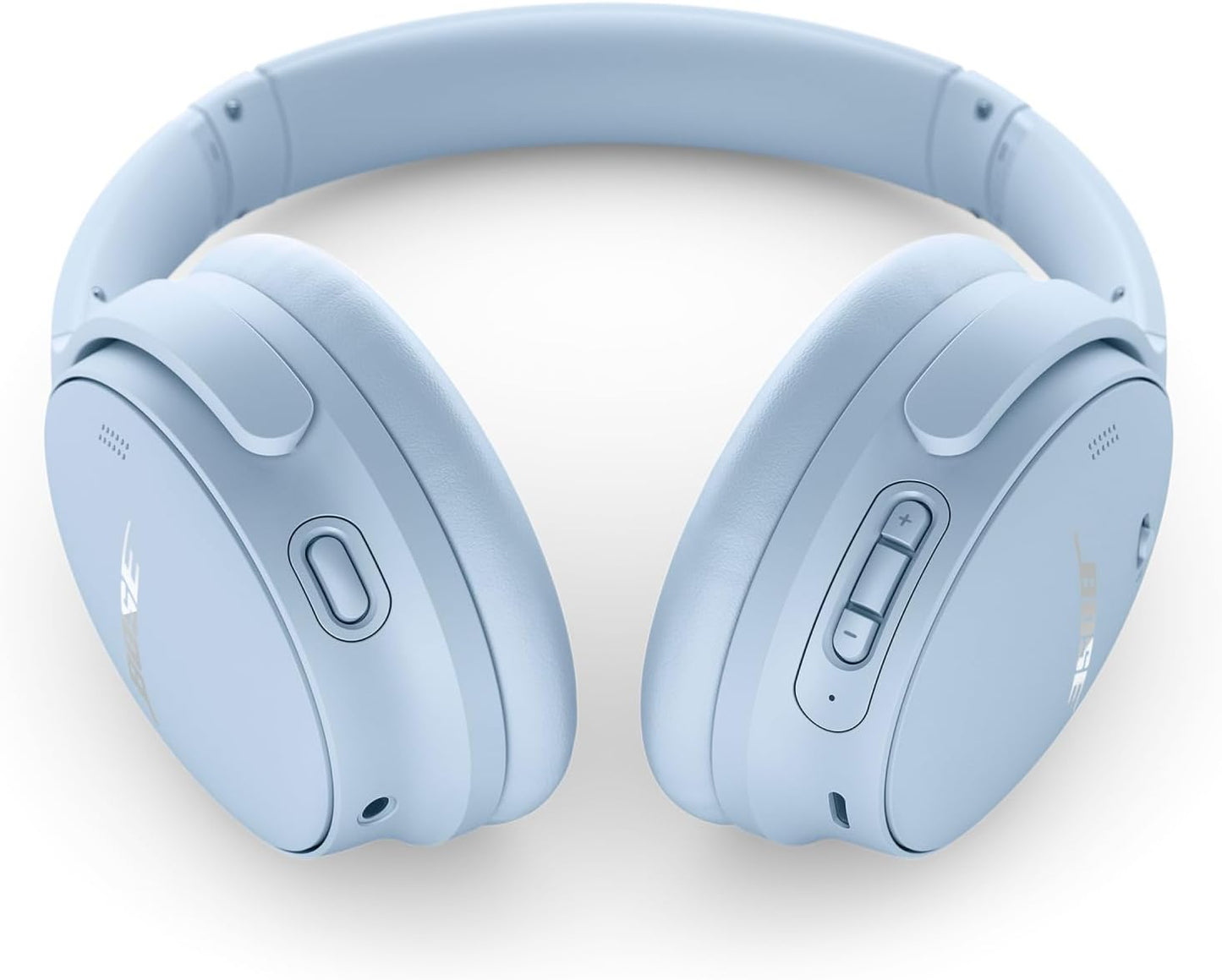 Bose QuietComfort Bluetooth Headphones, Wireless Headphones with Active Over Ear Noise Cancelling and Mic, Deep Bass, Up to 24 Hours of Playtime, Sandstone