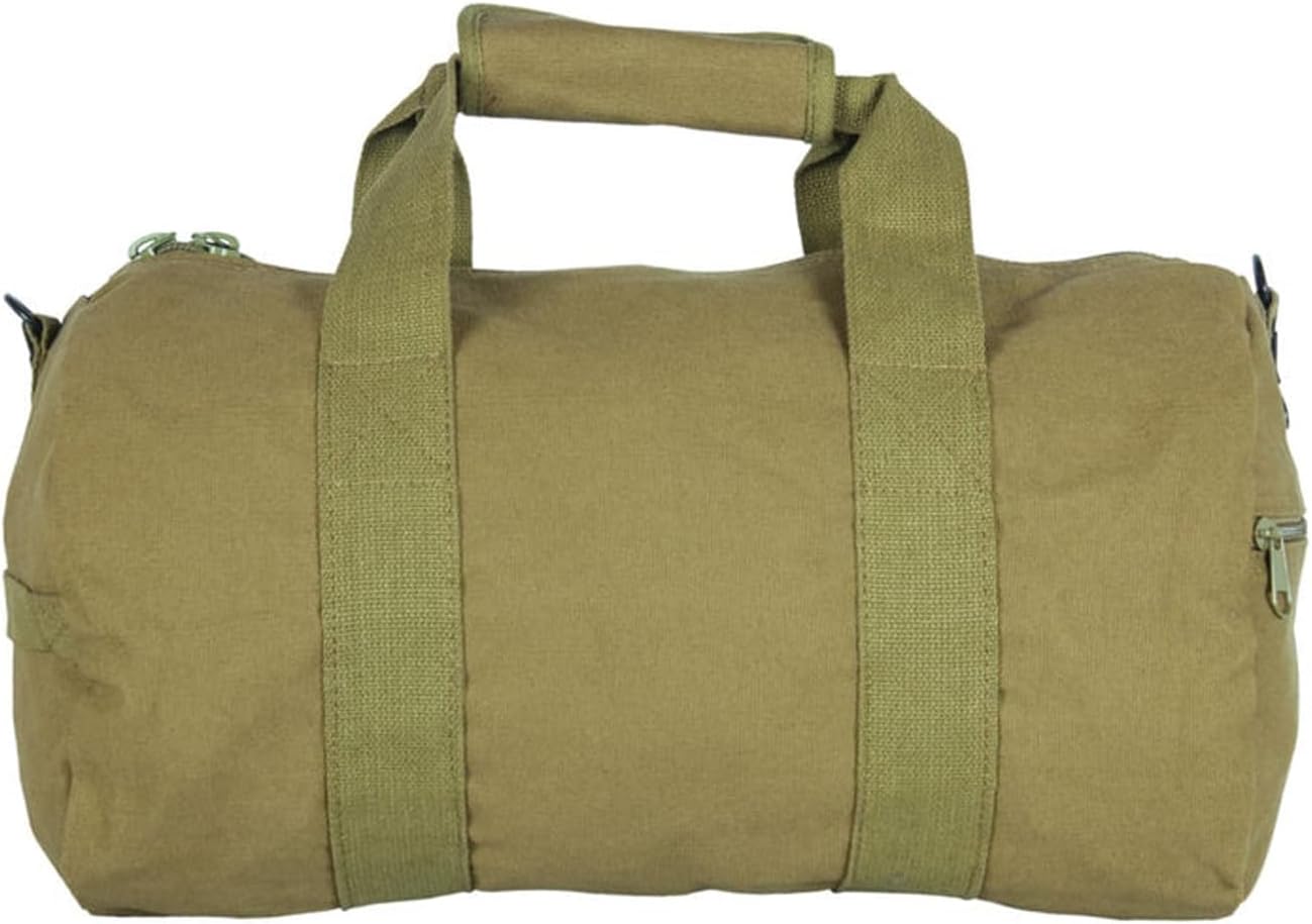 FOX OUTDOOR PRODUCTS Durable Multi-Functional Tactical Everyday Hauling Roll Bag with Detachable Shoulder Strap and Wrap-Around Cotton Handles | Available in 3 sizes: 9" X 18", 12" X 24" or 14" X 30"