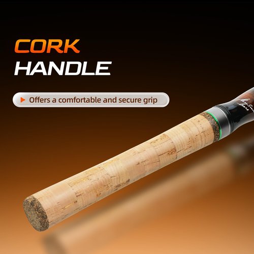 HANDING Magic L Ultralight Casting Rod 4'6'' BFS Fishing Rod for Trout Crappie Bluegill Yellow Perch Sunfish Rock Bass