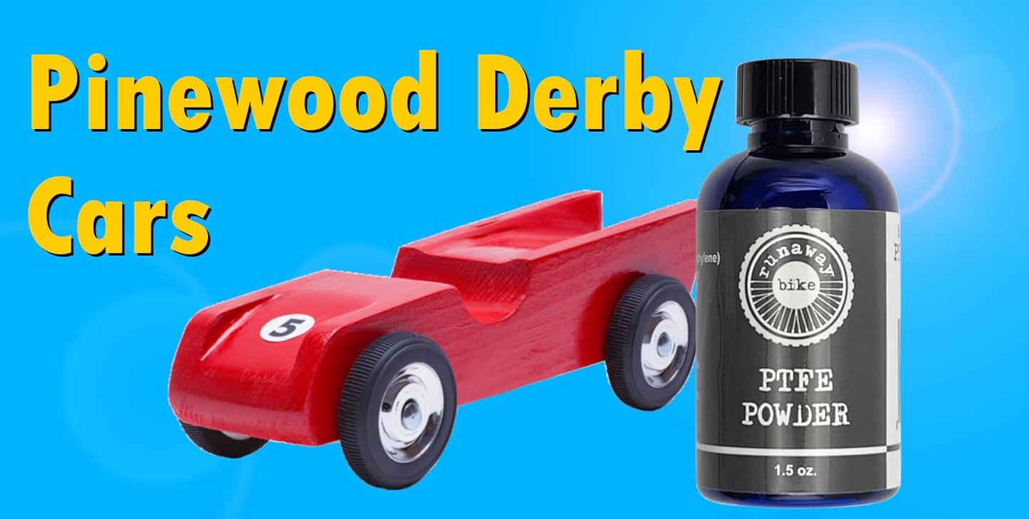 Teflon PTFE Powder with Applicator Brush - 1.5 oz Bottle for Smooth Coating