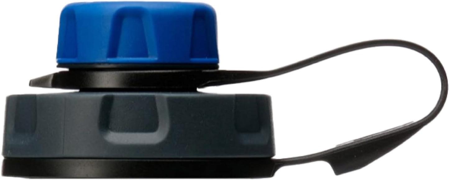 humangear capCAP+ | Converts Wide-Mouth Openings | Secure Easy Open | Food-Safe Material | Water Bottle Accessory Lid