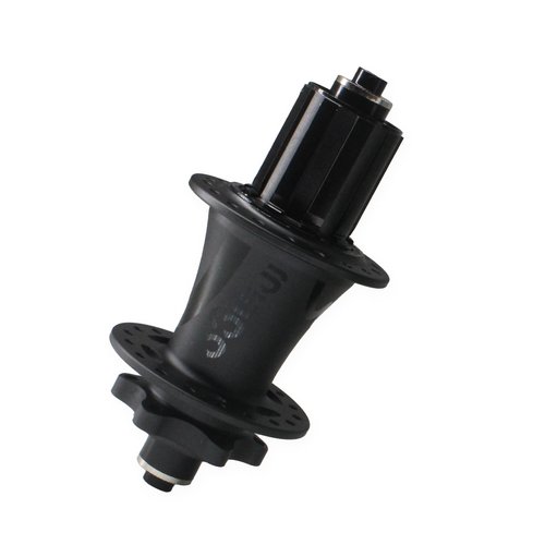 rningo MTB Bike Hubs 32H/36Holes Disc Brake, Rear Hub HG for 8/9/10/11/12 Speed ，Sustain Quick Release Switch Thru Axle and Fit for Road Bike Hub (Black, 32H)