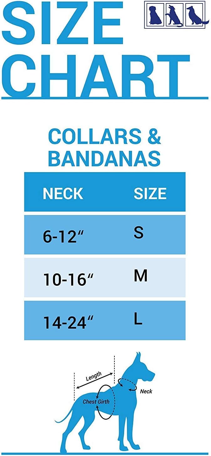 Oklahoma City Thunder Pet Bandana & Reflective Adjustable Collar - Large Size
