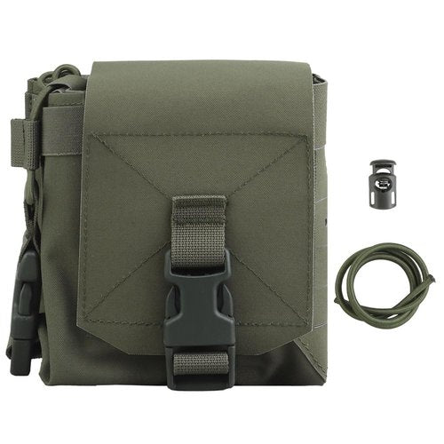 Multifunctional Large Sub Pouch/Tactical MOLLE GP Admin Pouch Walkie Talkie Carry Magazine Pouch Utility Bag Hunting Vest Accessories
