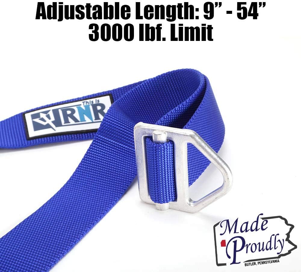 Rock-N-Rescue Pick Off Strap - Mountaineering and Rock Climbing Accessories, Firefighting and Rescue Gear, Adjustable Sling, Customizable Length