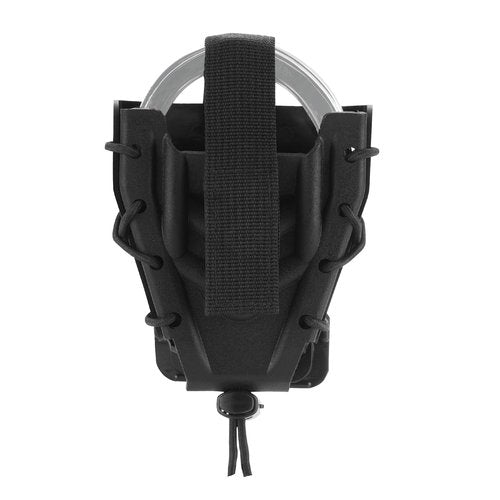 Handcuff Holster, Handcuff Case, Open Top Cuff Pouch for Duty Belt/Tactics Vest (Plastic-Black)