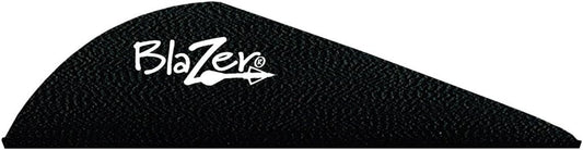 Bohning Blazer Vane (Pack of 100), Black, 2 inch
