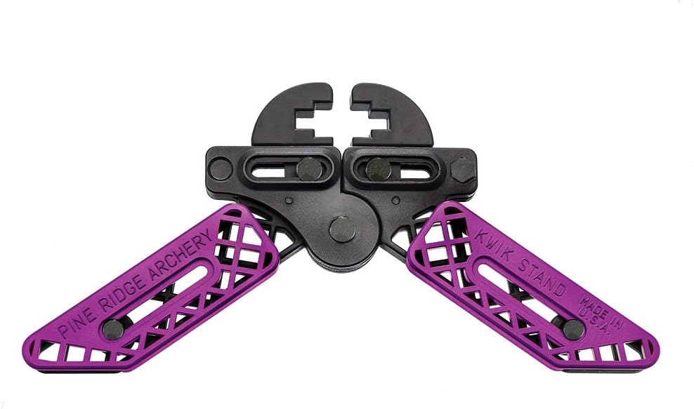 Pine Ridge Archery Kwik Stand Bow Support, Fit on Most Bow Limbs, Perfect for Ground or Box Blind Hunting