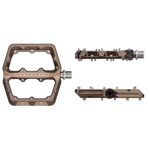 Wolf Tooth Waveform Aluminum Pedals - Large - Espresso