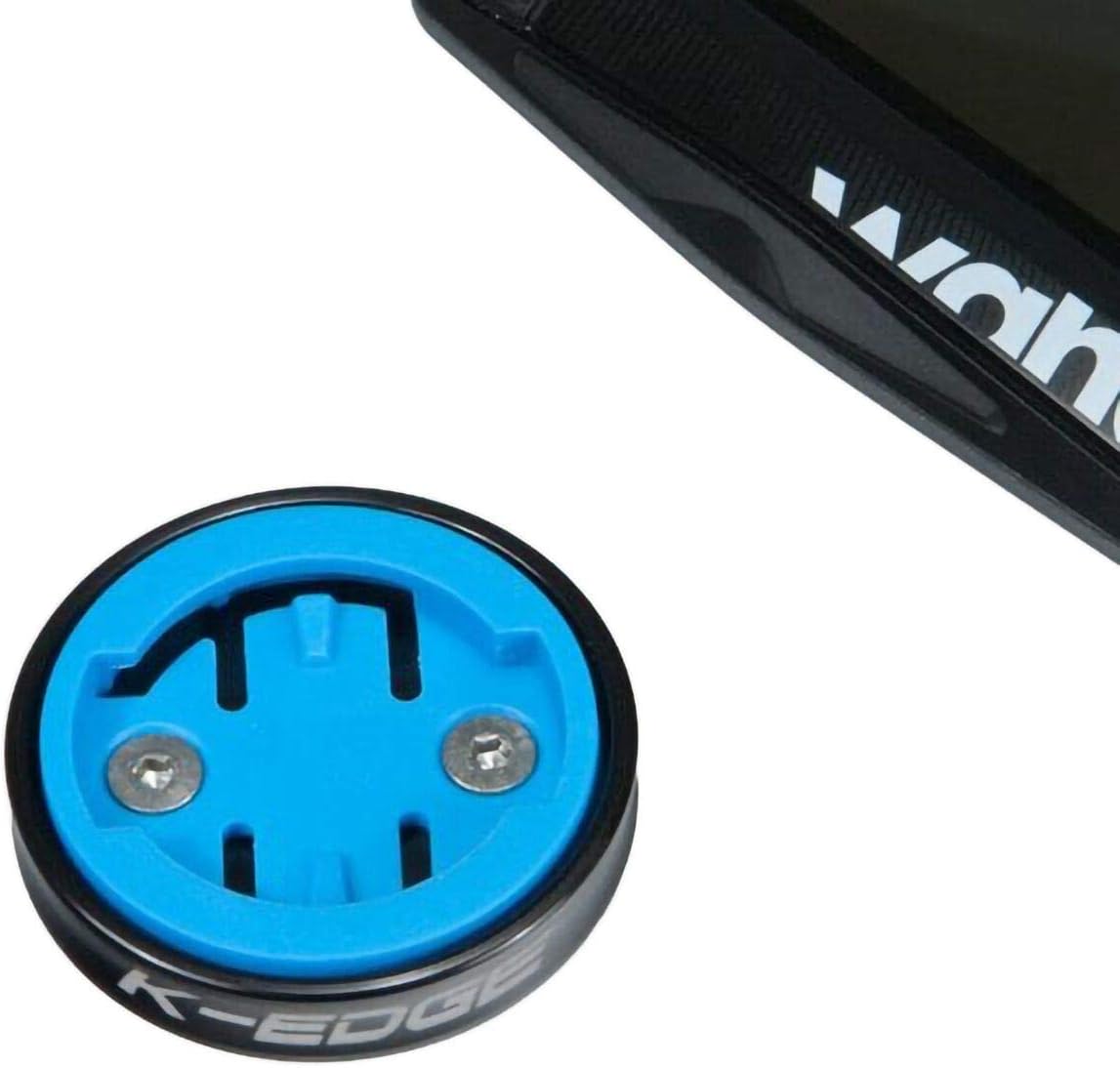 K-Edge | Gravity Top Cap Bicycle Computer Mount | Wahoo | Black