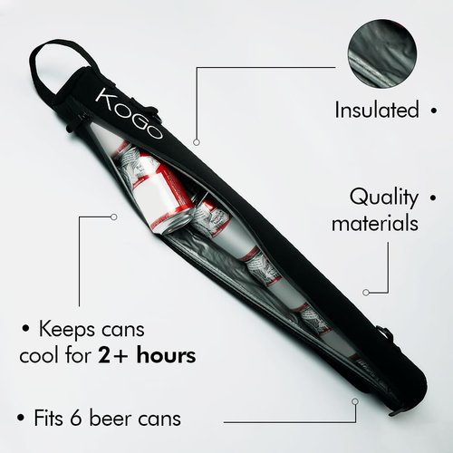 KoGo Golf Bag Cooler – Friendly and Portable, Insulated and Long-Lasting, Leakproof, Efficient, Waterproof Cooler – Perfect for Keeping Refreshments Cool On-The-Go, Ideal for Activities and Sports