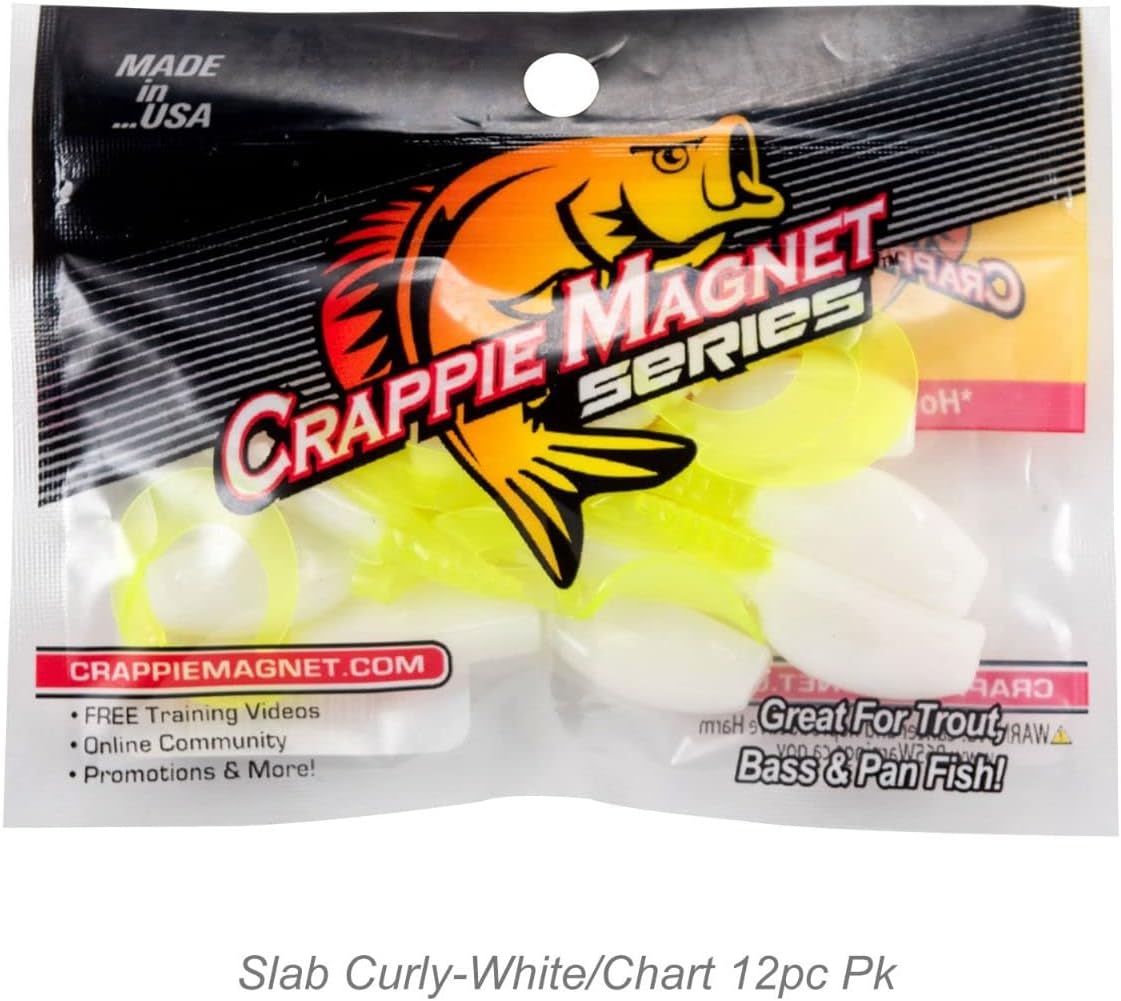 Slab Curly 12-Piece Curly Tail Jig Pack