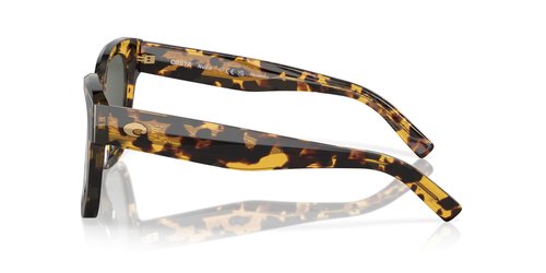 Costa Del Mar Nusa Sunglasses, Tortoise/Grey 580G, 54 mm