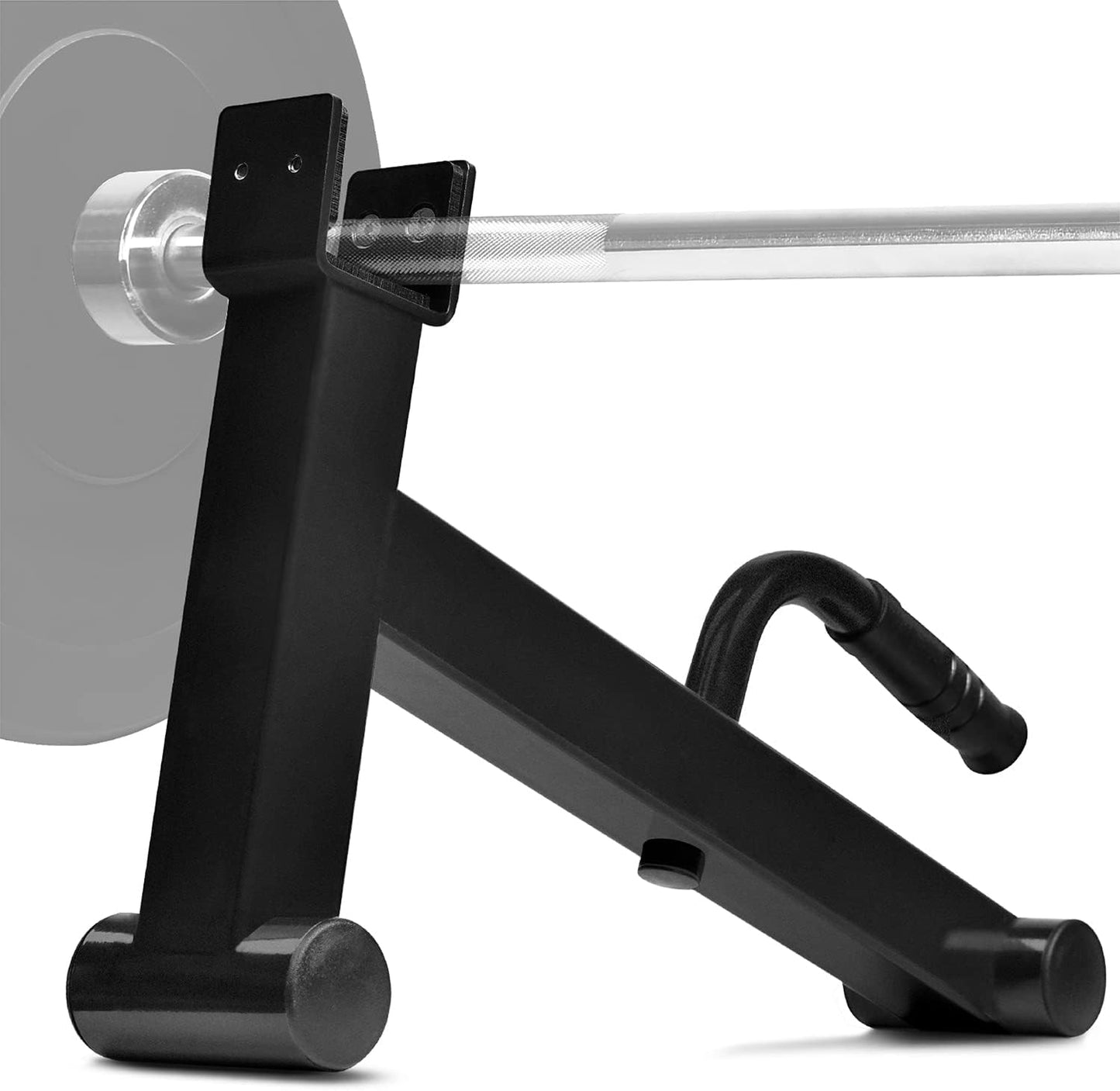 Yes4All Deadlift Jack/Barbell Stand – Holds 600lb Barbell Plates for Deadlift Exercise, Squat Wedge for Squat/Weight Training