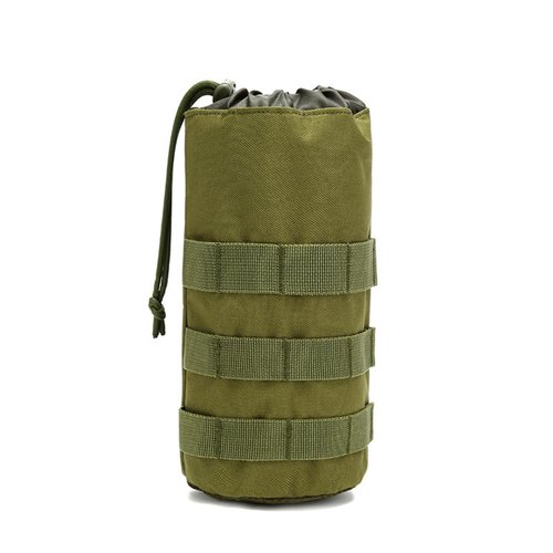 SXJWISHES Molle Water Bottle Holder Pouch Acceeories Tactical Pouch Water Bottles Bag Actical Backpack Attachment Pouches (Green)