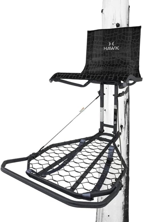 Hawk Steel Hang-On Adjustable Hunting Game Deer Tree Stand