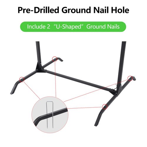 PVNIEFC Archery Target Stand for 30 Inch Bag & Foam Targets, Bow and Arrow Target Stand for Backyard, Steel