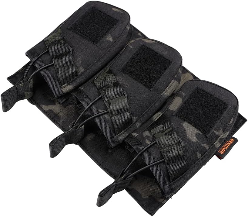 EXCELLENT ELITE SPANKER Single/Double/Triple Open Top Molle Mag Pouch AK Magazine Pouch for AK47 AK74 AR-15 Pmags Magazine