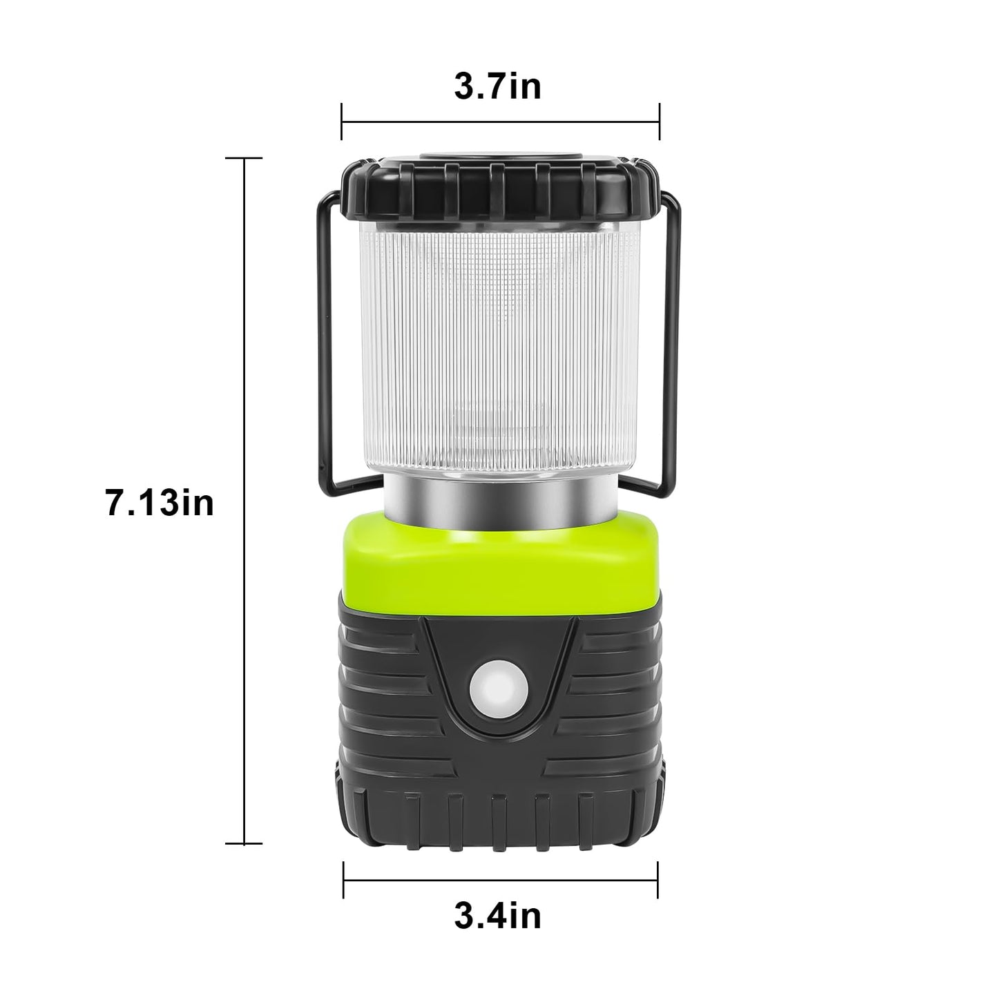 Jarxin 3Packs LED Camping Lantern Rechargeable 1000LM, 4500mAh Power Bank, IP44 Waterproof Lantern Flashlight for Hurricane Emergency, Hiking