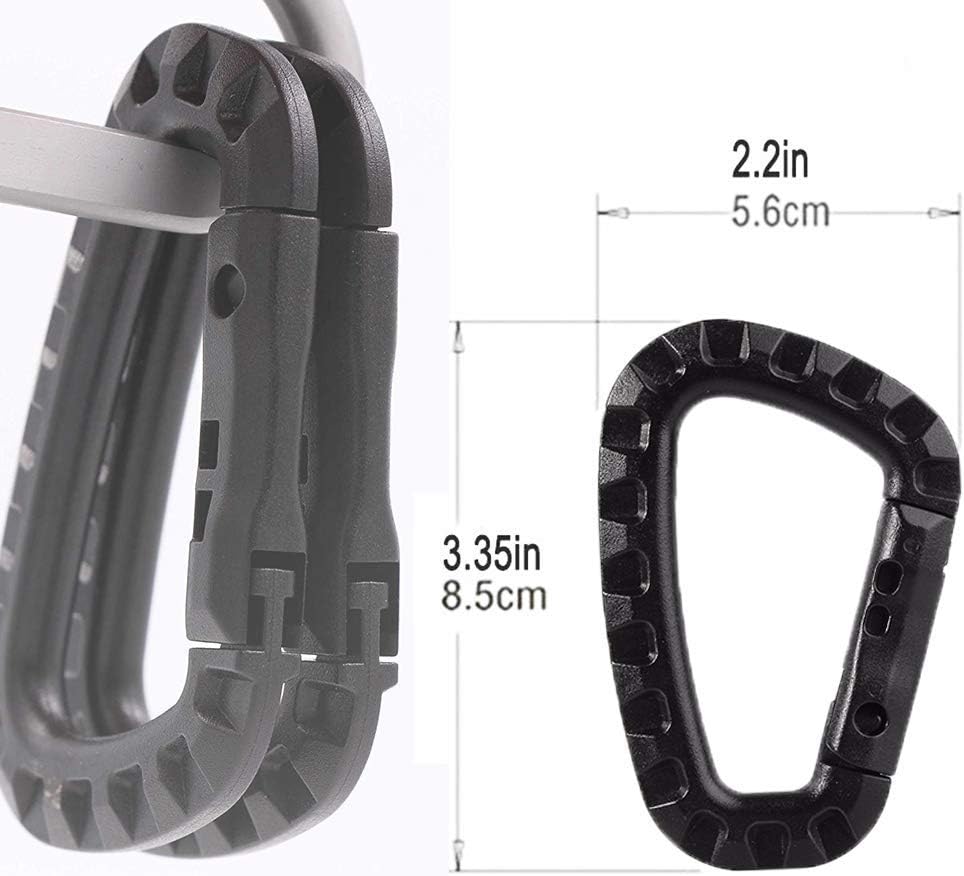 FUNANASUN 2 Pack Molle Pouches Tactical Pouch Small Molle Pouch Compact Water-Resistant EDC Pouch Molle Bag