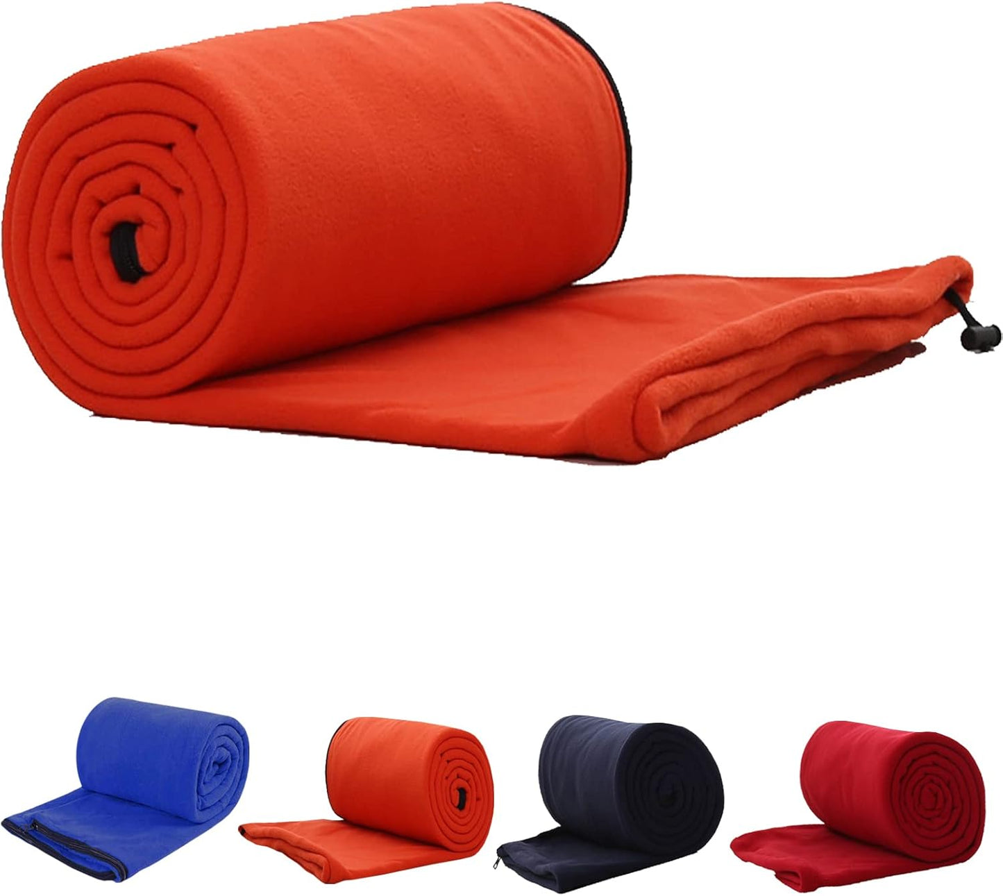 Fleece Sleeping Bag Liner, Camping Sleep Sack Travel Sheet with Zipper