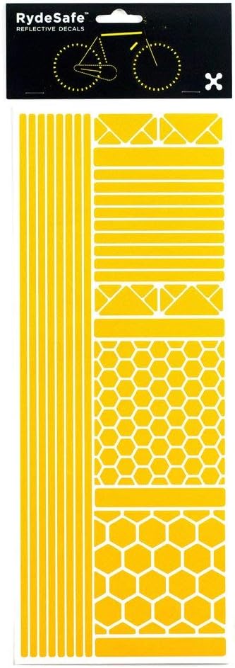 RydeSafe Reflective Decals Multi Shapes Kit Jumbo