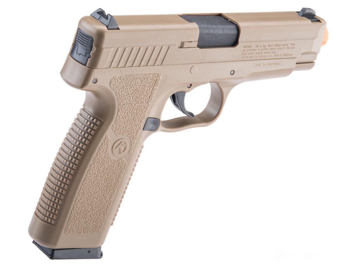 3Skull Cybergun KAHR ARMS Licensed TP45 Full Size Airsoft Pistol (Tan/Gun)