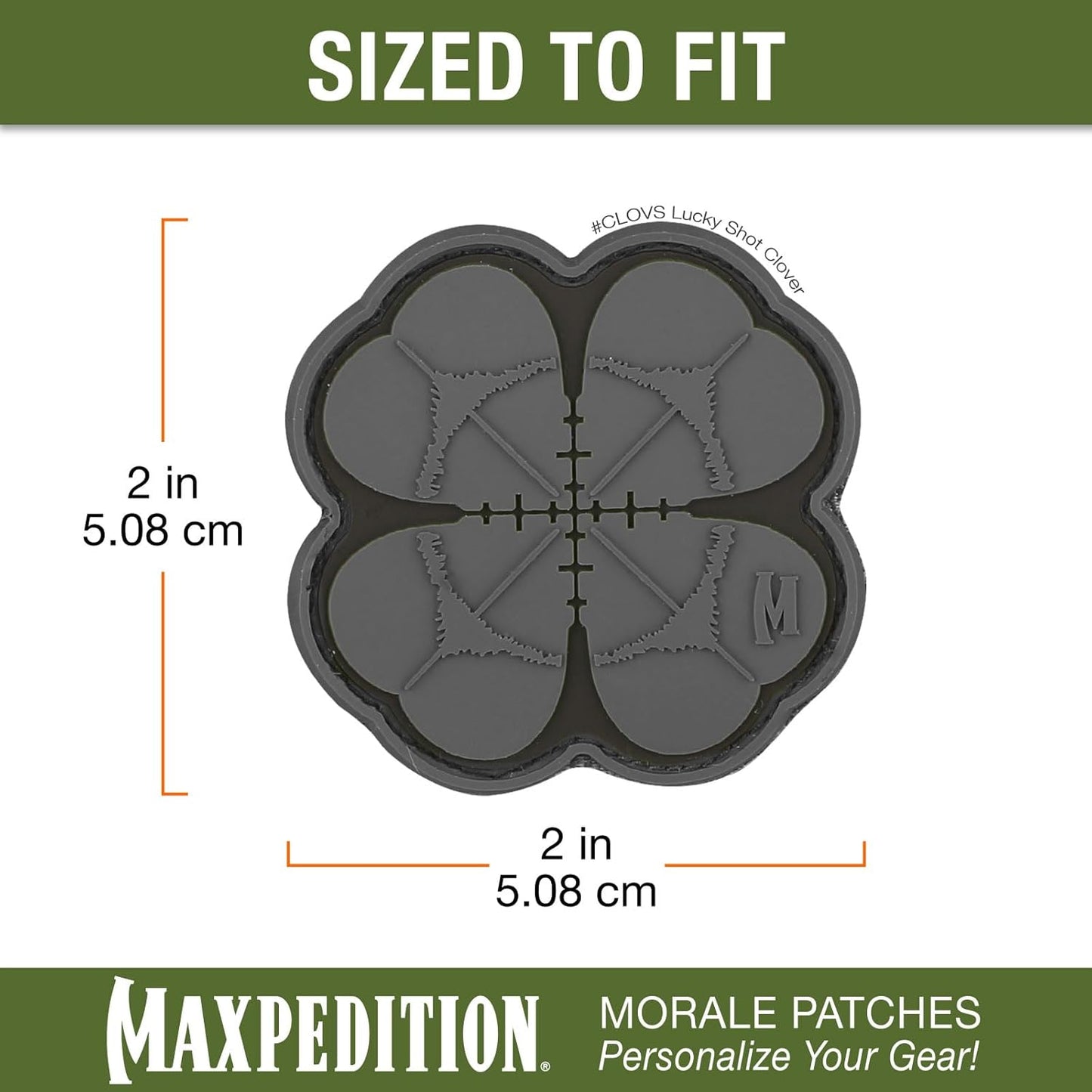 MAXPEDITION Gear Lucky Shot Clover Patch