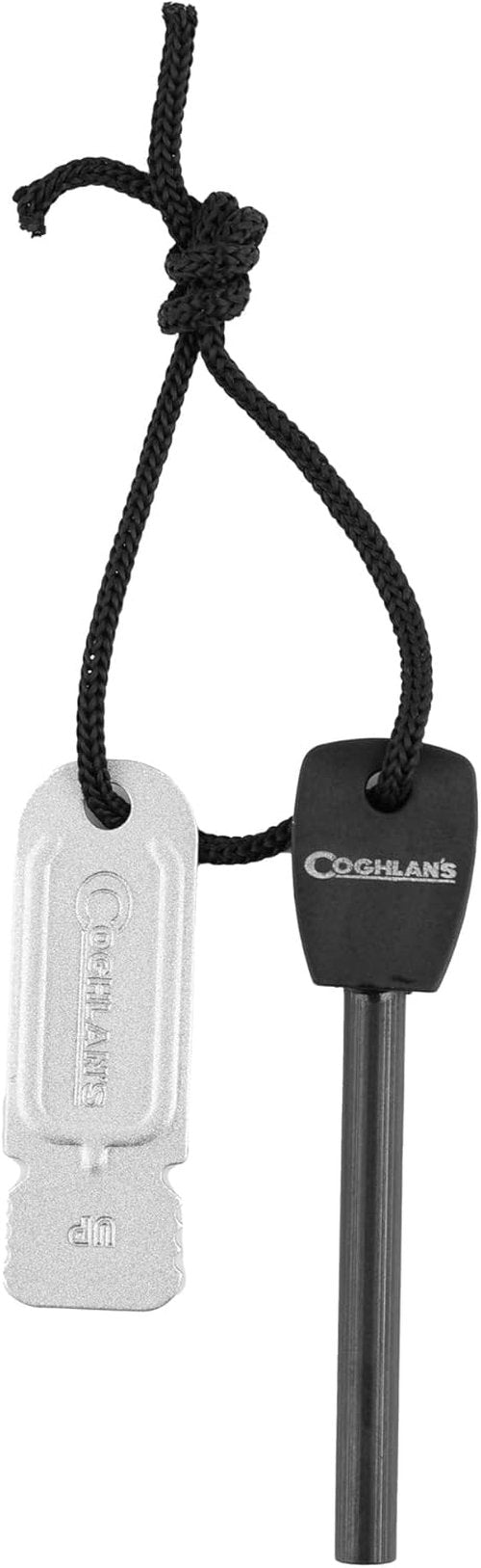 Coghlan's Flint Striker Firestarter Tool for Camping, Hiking, Emergency Survival, and Outdoor Ignition – Durable Ferrocerium Rod with Waterproof Portable Design