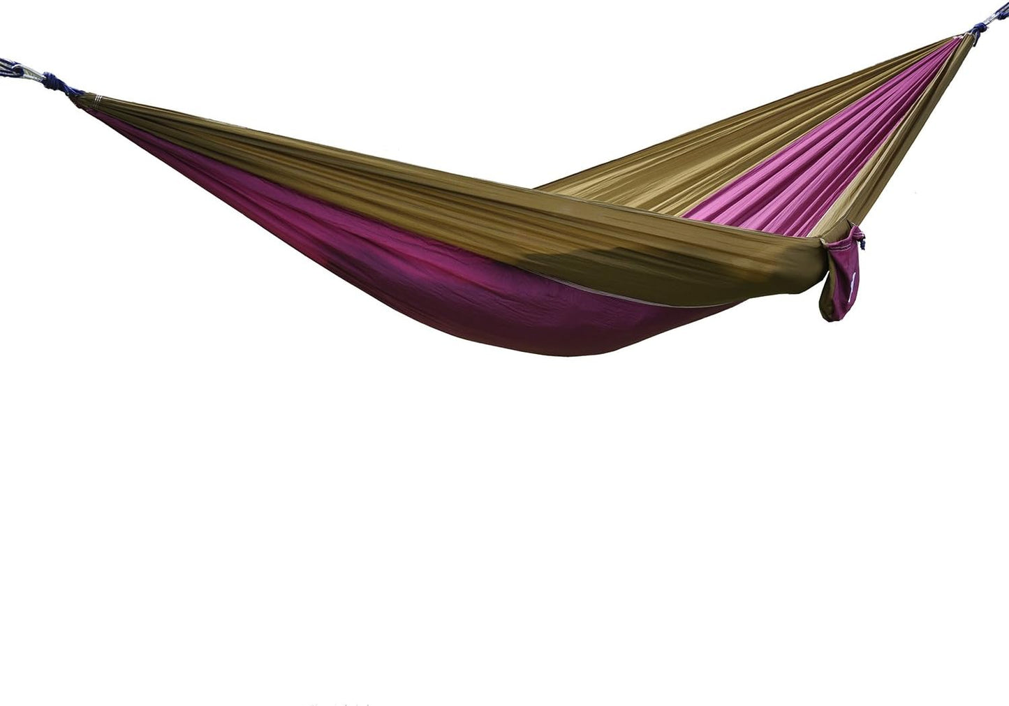 Portable Nylon Fabric Travel Camping Hammock Light Blue/Blue