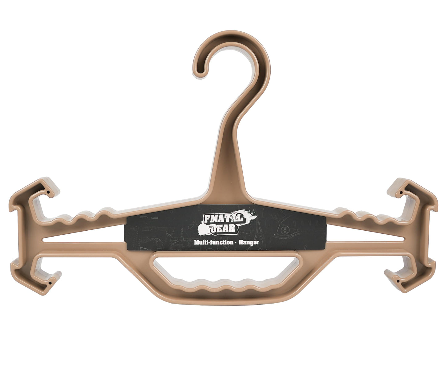 FMATAL GEAR Tactical Multifunction Hanger | Pro Multipurpose Heavy Duty Hanger | 200 lb Capacity | for Paintball Airsoft Gear,Tactical Gear,Scuba. (DE)
