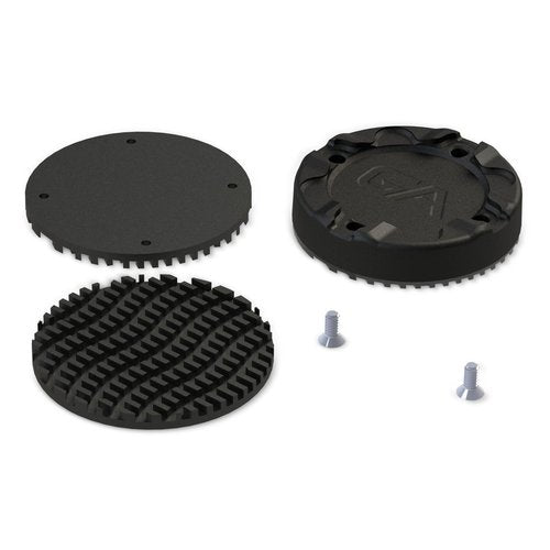 Guardian Angel Velcro Clip Mount Accessory – Magnetic Mount with Screw-in Feature – Includes Velcro or 3M Dual Lock – for Helmets with Velcro, Tactical Gear with Velcro Patches & More