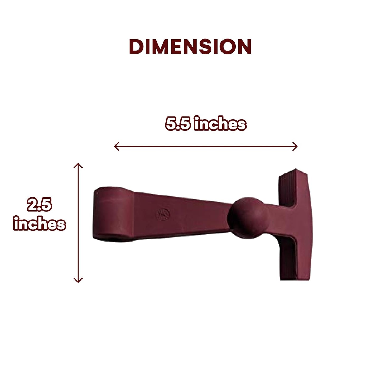 Beast Cooler Accessories 2-Pack Replacement Lid Latches for Yeti and RTIC - Black Rubber, Cooler Latches Replacement for Yeti, RTIC, and More - Hard Handle Grips, 20 Inches