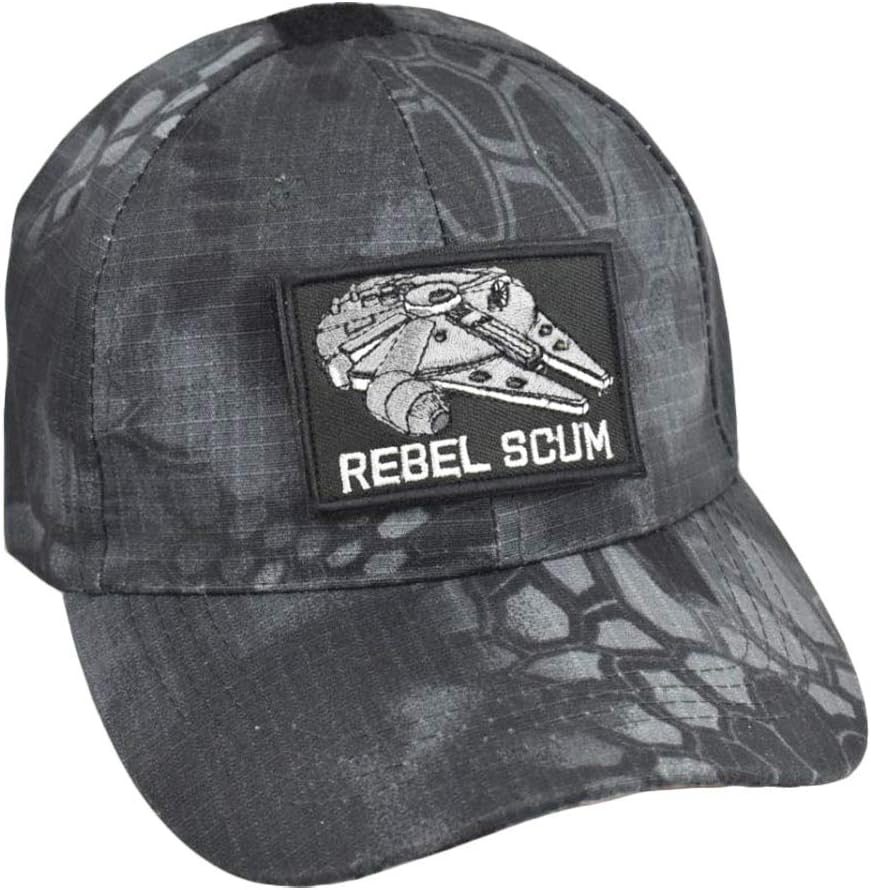 Jadedragon Embroidered Morale Hook Fastener Tactical Patch (Black R)