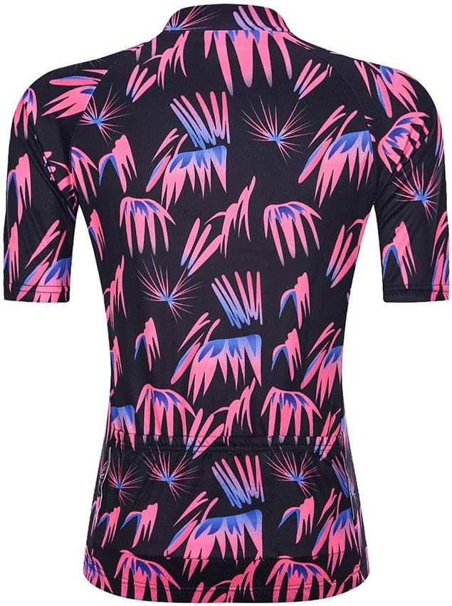 Women's Short Sleeve Cycling Jersey Jacket Cycling Shirt Quick Dry Breathable Mountain Clothing Bike Top