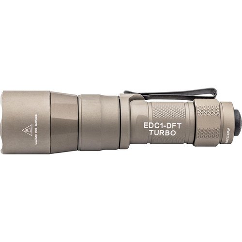 SureFire EDC1-DFT High-Candela Everyday Carry LED Flashlight, Tan