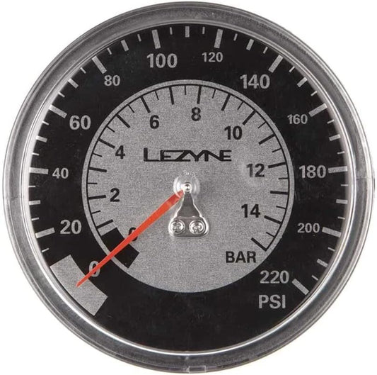 Lezyne 220 Psi Bicycle Pump Replacement Gauge