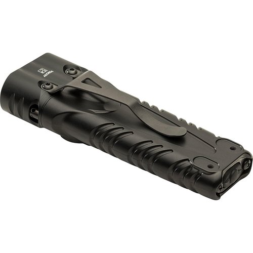 Lumintrail Sure Fire Stiletto PRO II (PLR-C) Multi-Output Rechargeable Pocket Flashlight 1500 Lumen LED Bundle with USB Wall Adapter - EDC Tactical Flashlight, Programmable Output, Pocket Clip