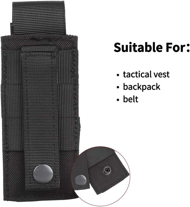 EXCELLENT ELITE SPANKER Molle Single/Double Pistol Mag Pouch Tactical Magazine Pouch Tool Organizer Holder