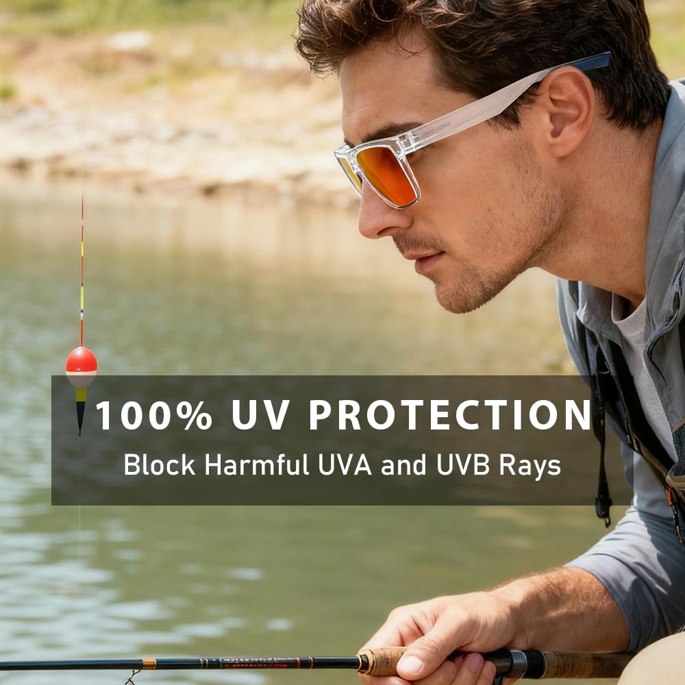 ZHUO LONG Fishing Floating Unsinkable Polarized Sunglasses UV400 Protection Bicycle Surfing Kayaking Outdoor Sport Sunglasses