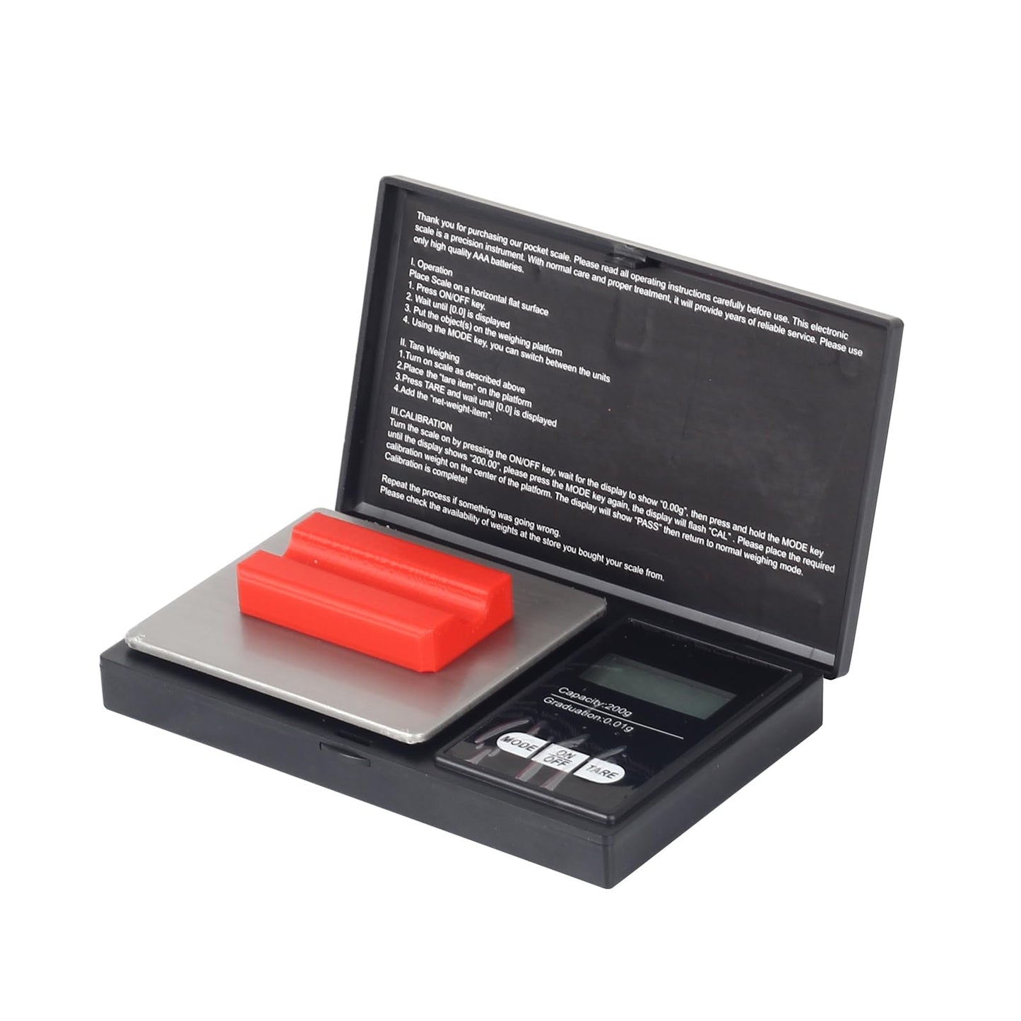 FENJANER Archery Arrow Holder for Arrow Scale Arrow Retainer for Grain Scale Lightweight Arrow Rack (Red)