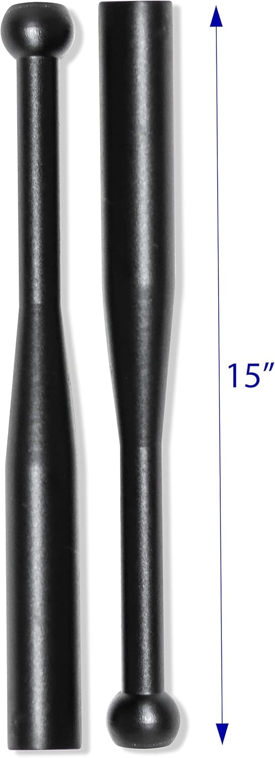 Trademark Innovations Indian Club Exercise Workout Bars