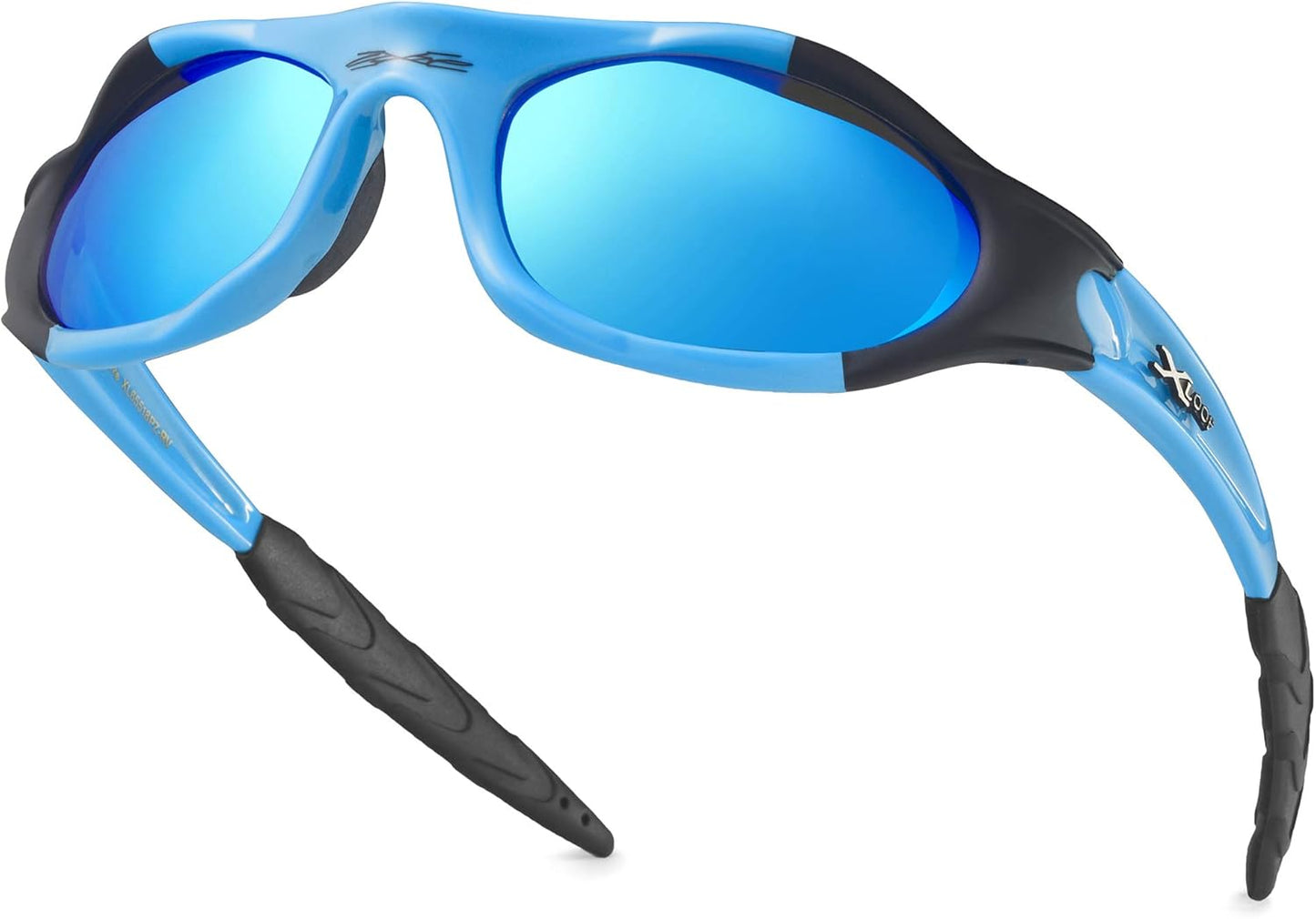 Polarized Youth Sports Sunglasses for Boys & Teens (Ages 8-16) - UV400 Baseball Wraparound