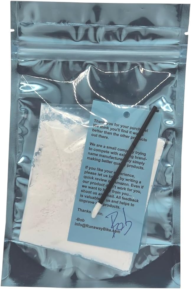 Teflon PTFE Powder with Applicator Brush - 1.5 oz Bottle for Smooth Coating