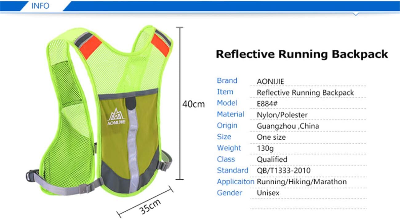 AONIJIE Running Hydration Vest Backpack,Lightweight Insulated Pack for Hiking Trail Running Cycling Race Marathon