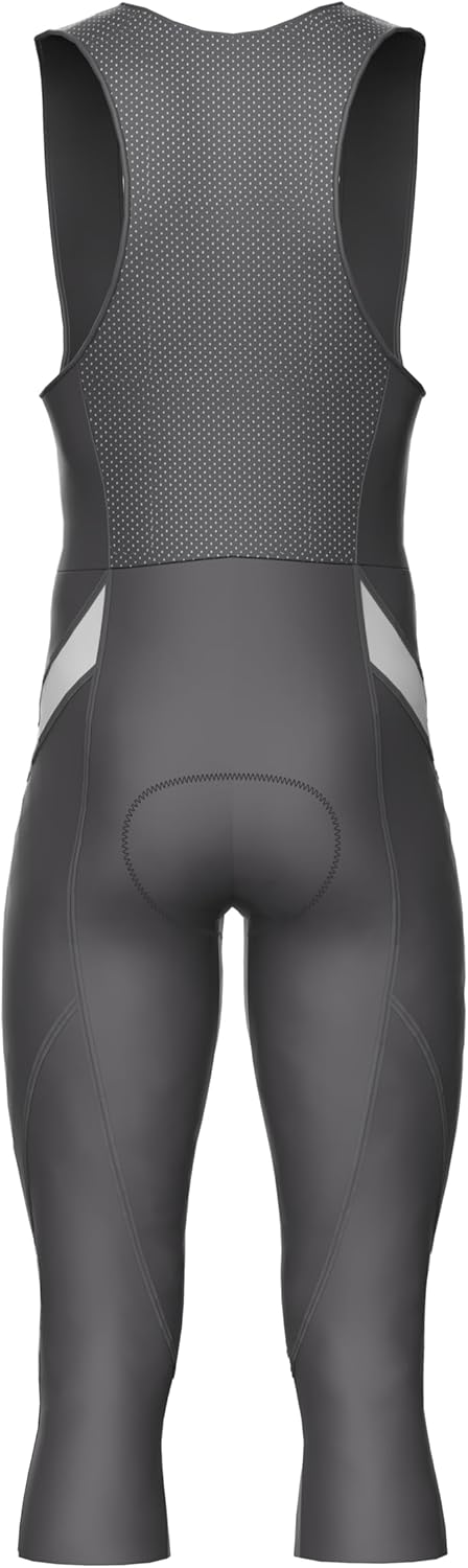 Sparx Men's Elite Super Roubaix Thermal Cycling 3/4 Bib Tights Bib Knicker Coolmax Padded