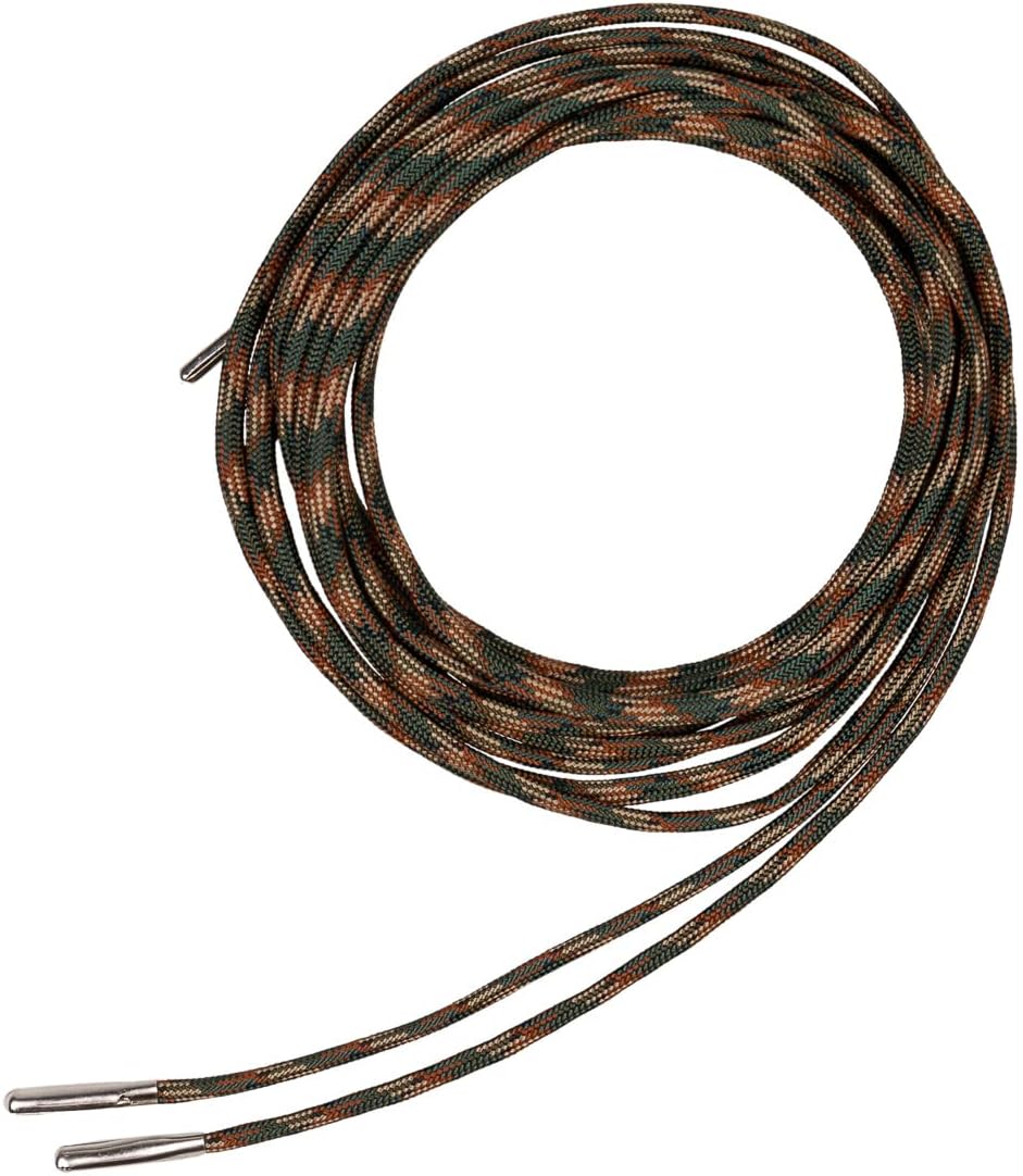 550 Paracord Boot Laces – Paracord Planet Milspec Paracord Boot Lace – Available in 52 and 72 Inch Lengths (72 Inch, Black)