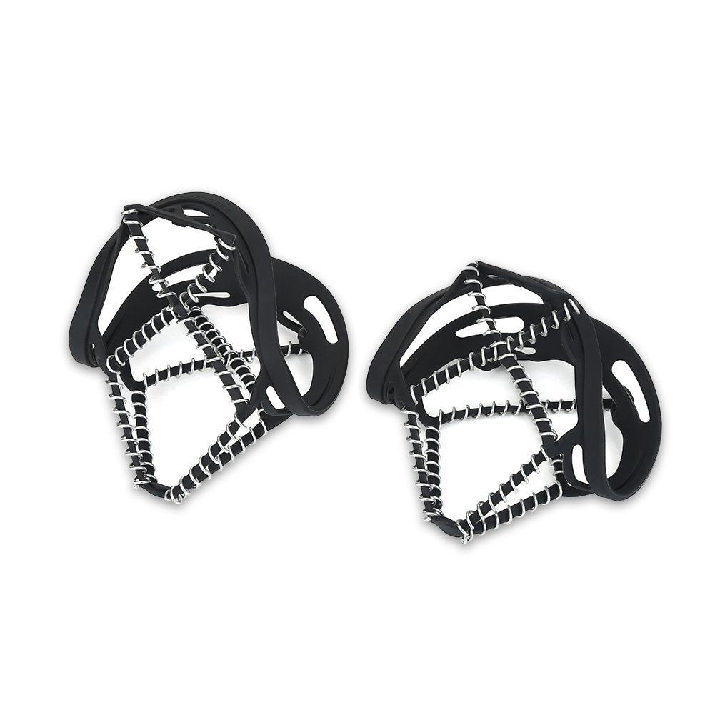 Ice Grips for Shoes, for Boots,Spikeless Traction Shoes,Ice Shoes Grippers Outdoor Snow Antiskid Spikes Grips Mountain Climbing Footwear Ice Traction Cleats