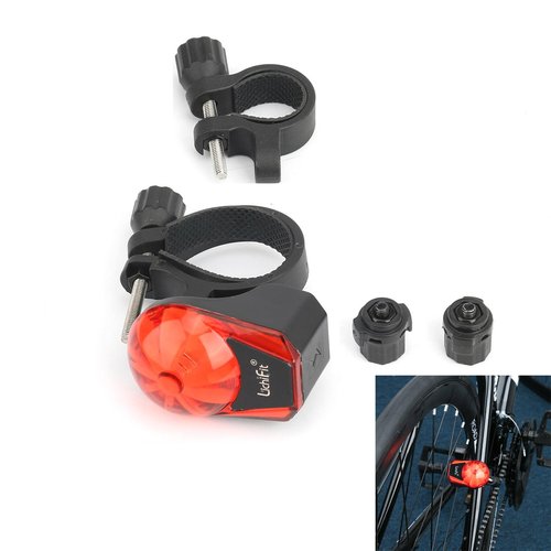 LICHIFIT Cycling Warning Light - Bicycle Wheel Fork Magnetic Induction Safety Tail Light