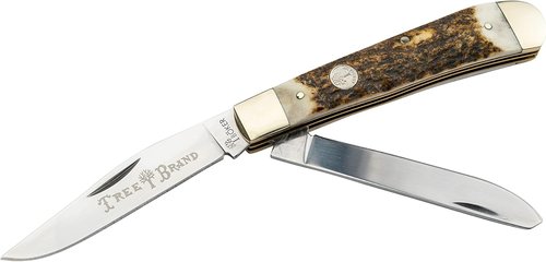 BOKER Traditional Series 2.0 Trapper, CPM-D2 Dual Blades, Slip Joint, Made in Solingen Germany (2024 Models)
